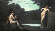 Jean-Jacques Henner Nus feminins Sweden oil painting artist